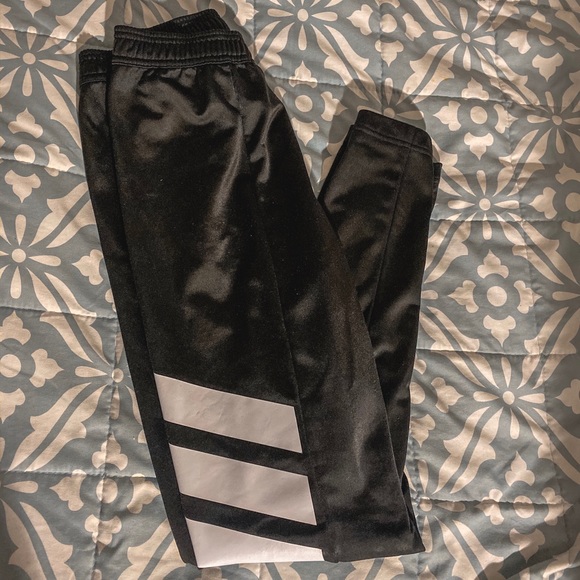 🚫SOLD on Mercari🚫 Adidas 3 Stripe Soccer Pants - Picture 2 of 3